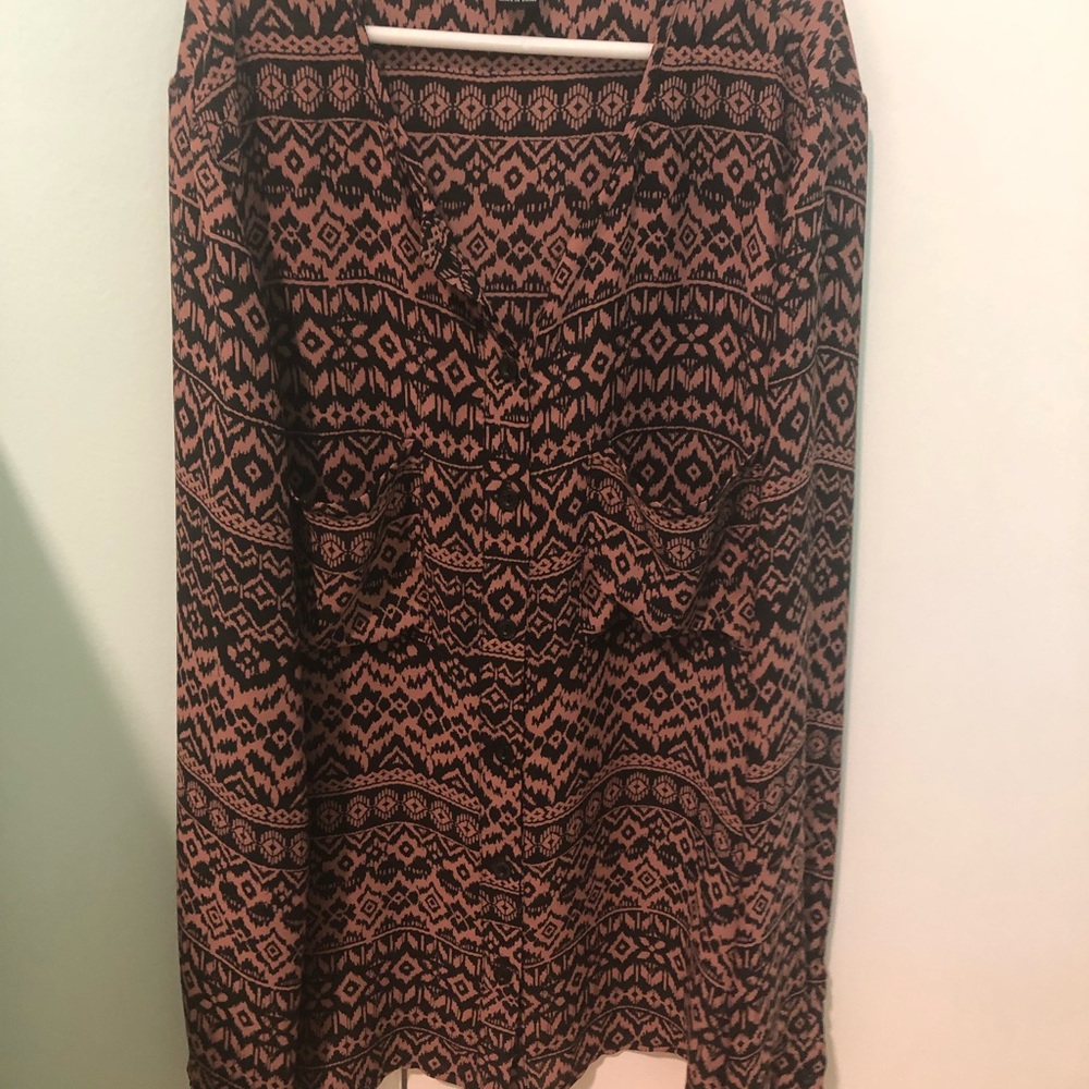 Long sleeve blouse